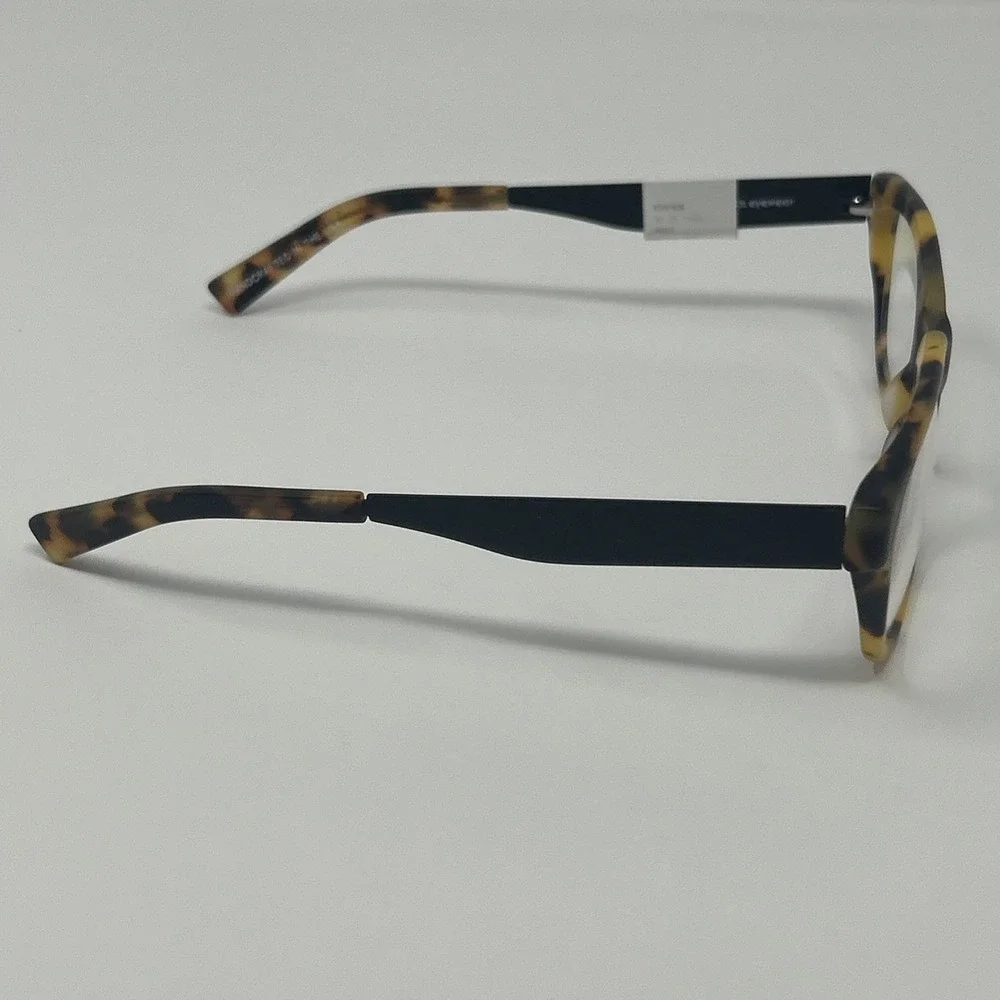 NWT Norman Childs CARSON Eyeglasses 51-18-140 MTBT Unisex Adults Tortoise Frames